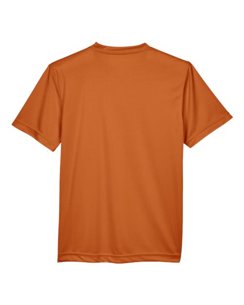 Youth Zone Performance T-Shirt - Sport Burnt Orange Back