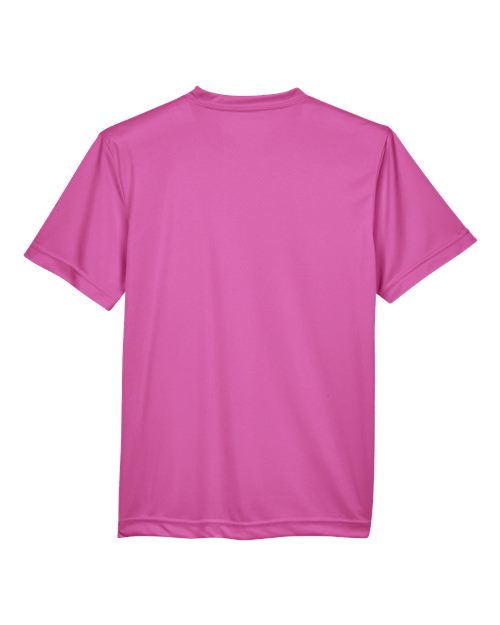 Youth Zone Performance T-Shirt - Sport Charity Pink Back