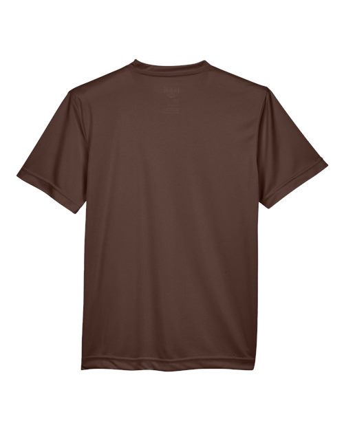 Youth Zone Performance T-Shirt - Sport Dark Brown Back
