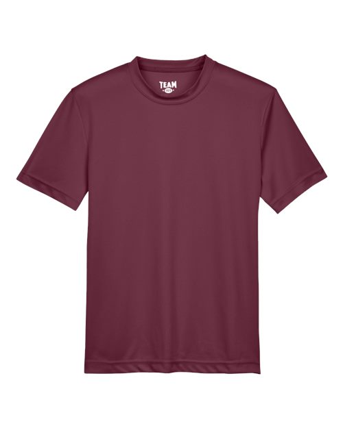 Youth Zone Performance T-Shirt - Sport Dark Maroon Front