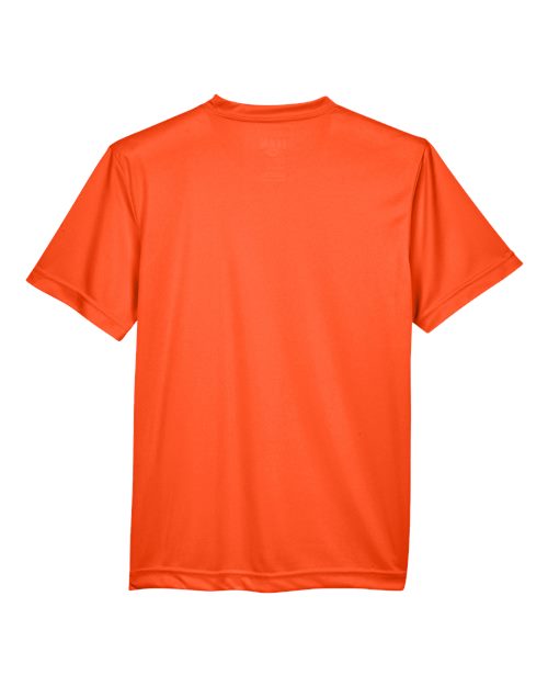 Youth Zone Performance T-Shirt - Sport Orange Back