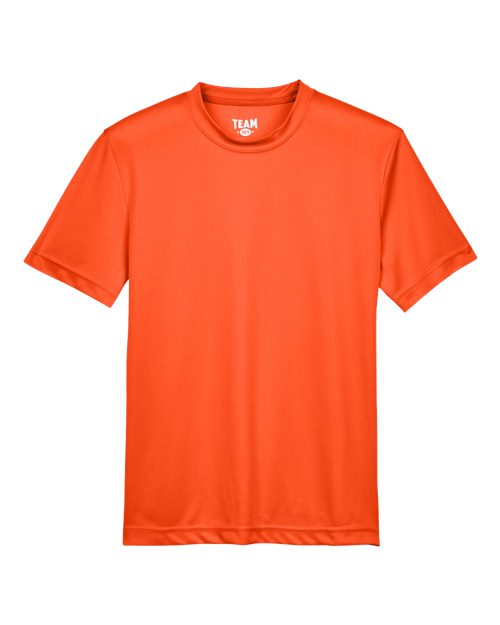 Youth Zone Performance T-Shirt - Sport Orange Front