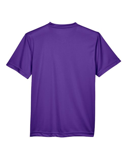 Youth Zone Performance T-Shirt - Sport Purple Back