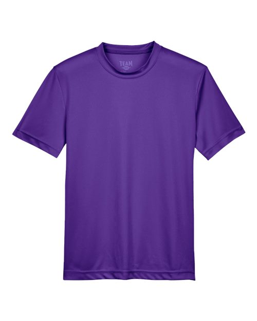 Youth Zone Performance T-Shirt - Sport Purple Front