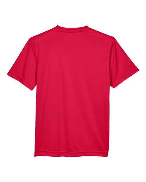 Youth Zone Performance T-Shirt - Sport Red Back