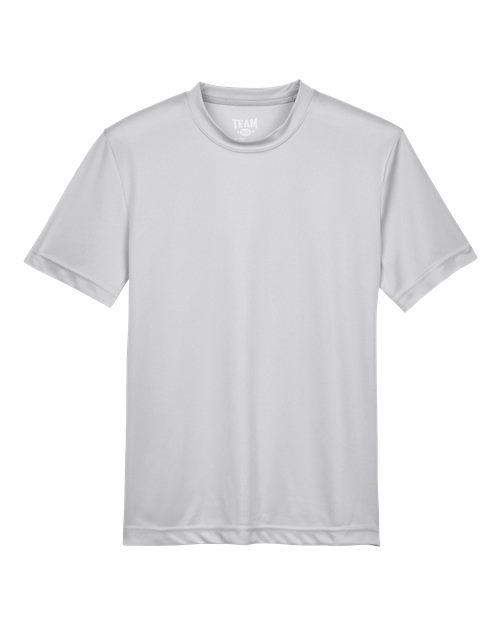 Youth Zone Performance T-Shirt - Sport Silver Front