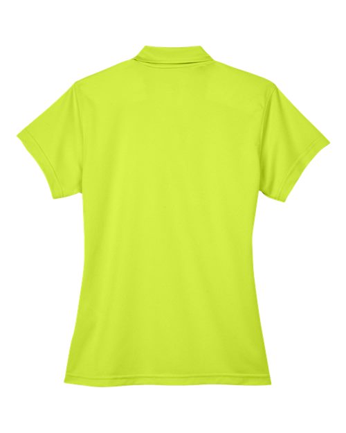 Women's Command Snag Protection Polo - Safety Yellow Back
