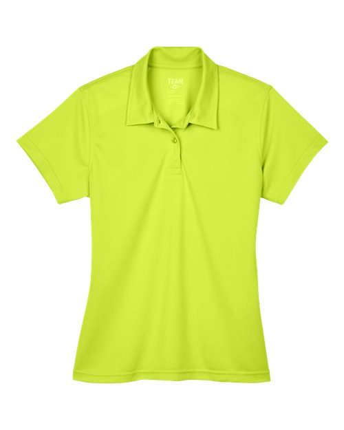 Women's Command Snag Protection Polo - Safety Yellow Front