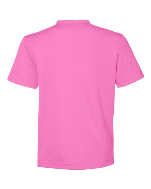 Youth Zone Performance Mesh T-Shirt - Sport Charity Pink Back