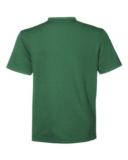 Youth Zone Performance Mesh T-Shirt - Sport Dark Green Back