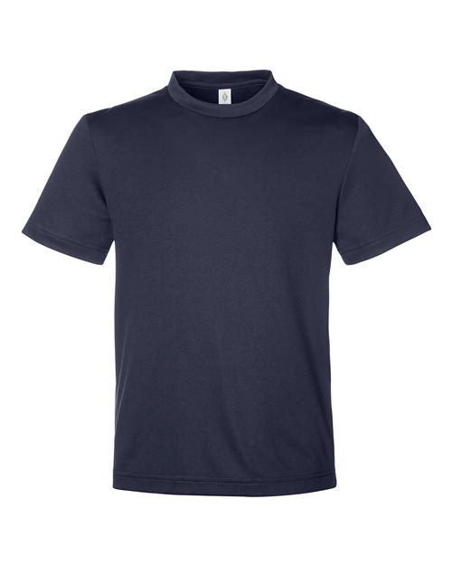 Team 365 Youth Zone Performance Mesh T-Shirt - Sport Dark Navy Front