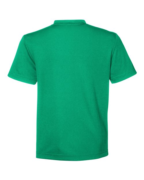 Youth Zone Performance Mesh T-Shirt - Sport Kelly Back