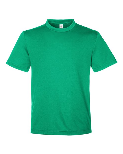 Youth Zone Performance Mesh T-Shirt - Sport Kelly Front