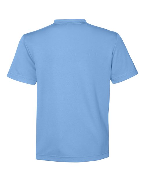 Youth Zone Performance Mesh T-Shirt - Sport Light Blue Back