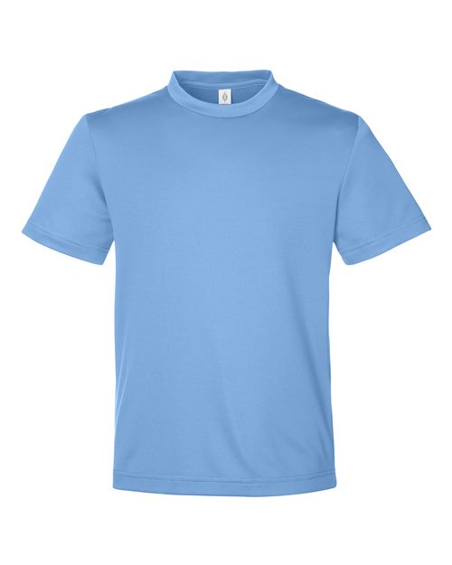 Youth Zone Performance Mesh T-Shirt - Sport Light Blue Front