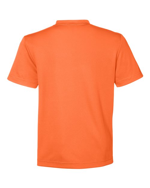 Youth Zone Performance Mesh T-Shirt - Sport Orange Back
