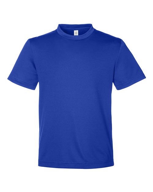 Youth Zone Performance Mesh T-Shirt - Sport Royal Front