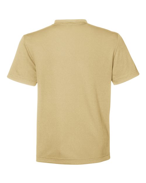 Youth Zone Performance Mesh T-Shirt - Sport Vegas Gold Back