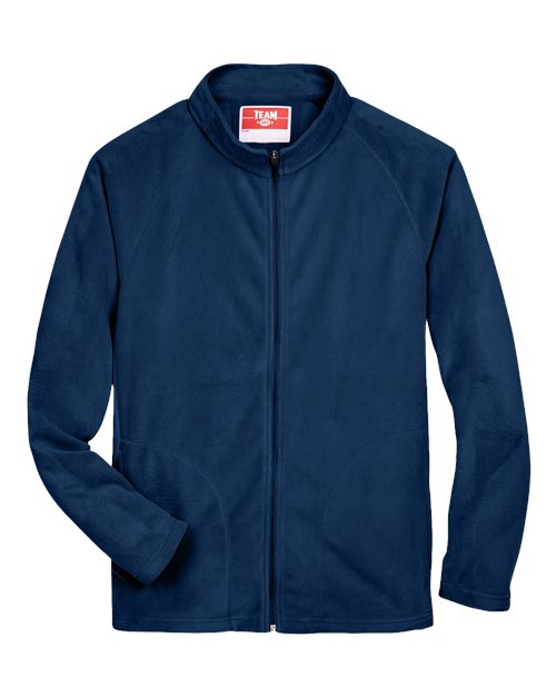 Men's Campus Microfleece Jacket - Sport Dark Navy Front