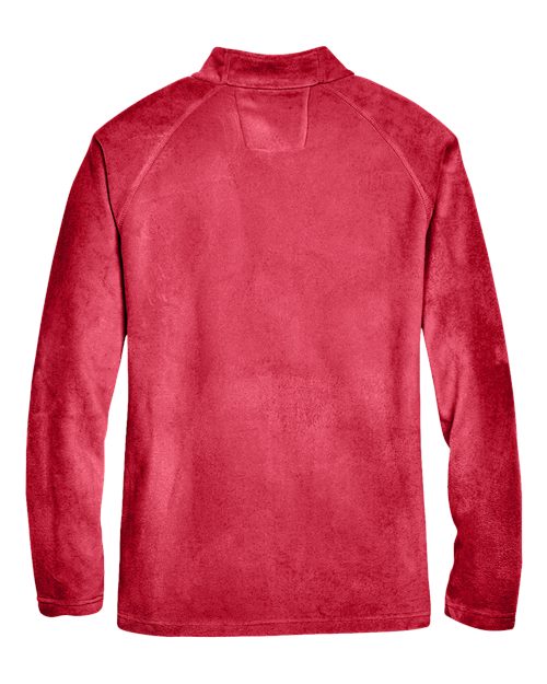 Men's Campus Microfleece Jacket - Sport Red Back