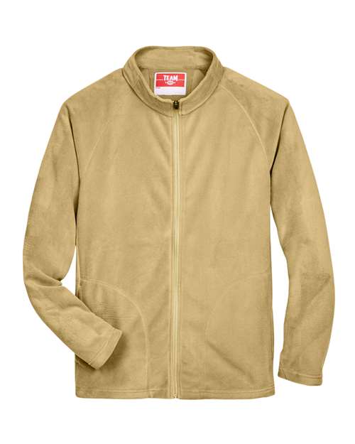Men's Campus Microfleece Jacket - Sport Vegas Gold Front