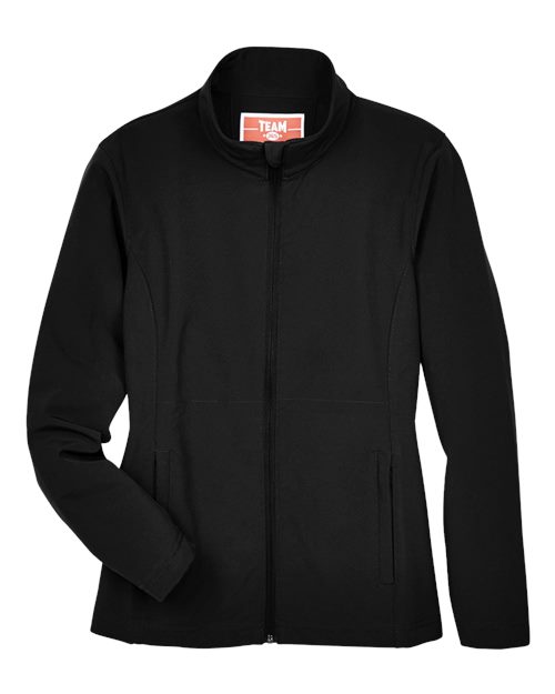 Women's Leader Soft Shell Jacket - Black Front