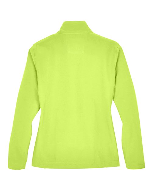 Women's Leader Soft Shell Jacket - Safety Yellow Back