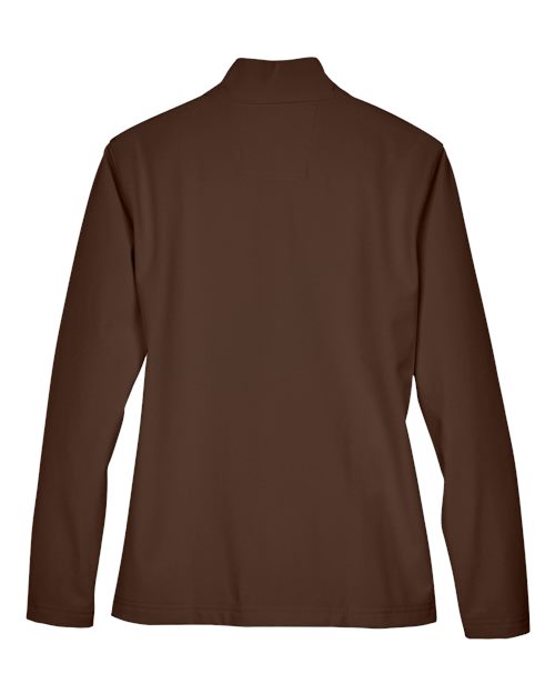 Women's Leader Soft Shell Jacket - Sport Dark Brown Back