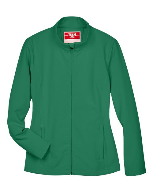 Women's Leader Soft Shell Jacket - Sport Kelly Front