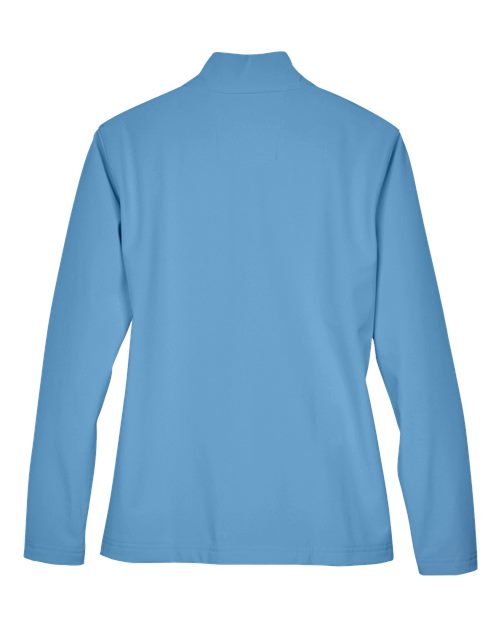 Women's Leader Soft Shell Jacket - Sport Light Blue Back