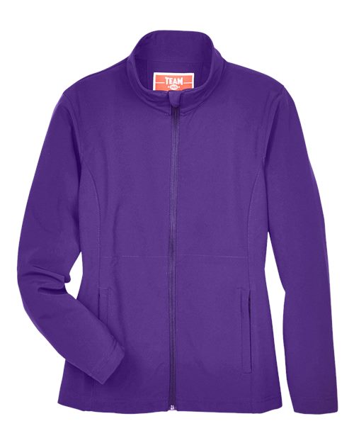 Women's Leader Soft Shell Jacket - Sport Purple Front