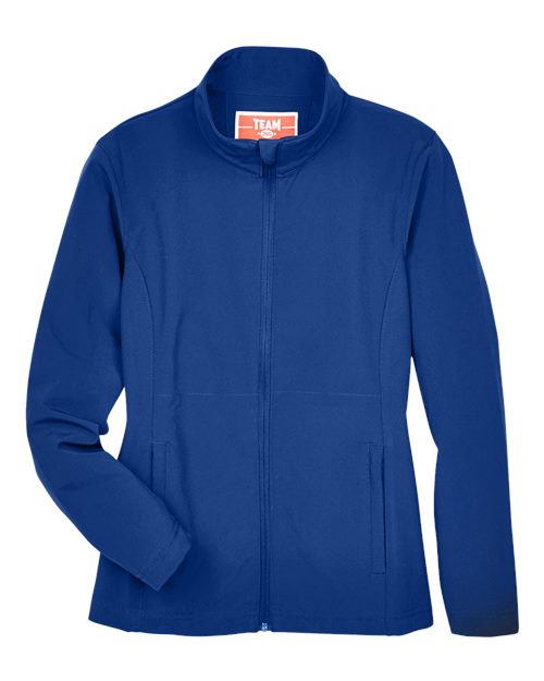 Women's Leader Soft Shell Jacket - Sport Royal Front