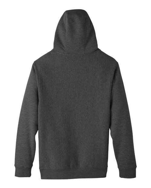 Unisex Zone HydroSport™ Heavyweight Hooded Sweatshirt - Dark Grey Heather Back