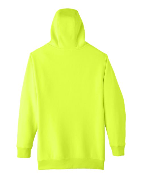 Unisex Zone HydroSport™ Heavyweight Hooded Sweatshirt - Safety Yellow Back