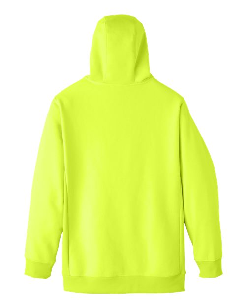 Unisex Zone HydroSport™ Heavyweight Full-Zip Hooded Sweatshirt - Safety Yellow Back