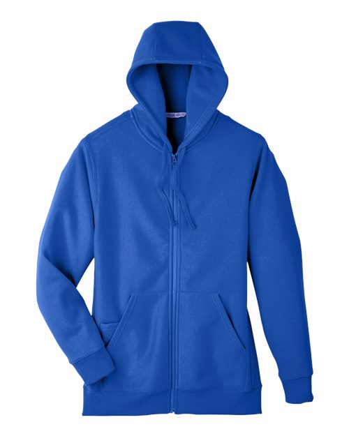 Unisex Zone HydroSport™ Heavyweight Full-Zip Hooded Sweatshirt - Sport Royal Front