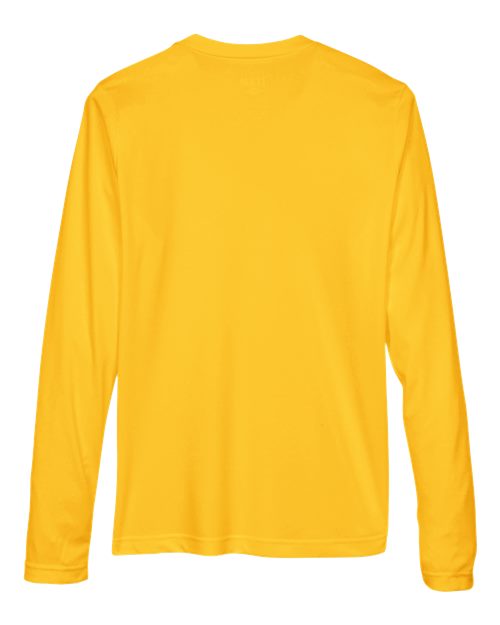 Women's Zone Performance Long Sleeve T-Shirt - Sport Athletic Gold Back