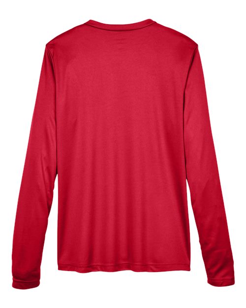Women's Zone Performance Long Sleeve T-Shirt - Sport Red Back