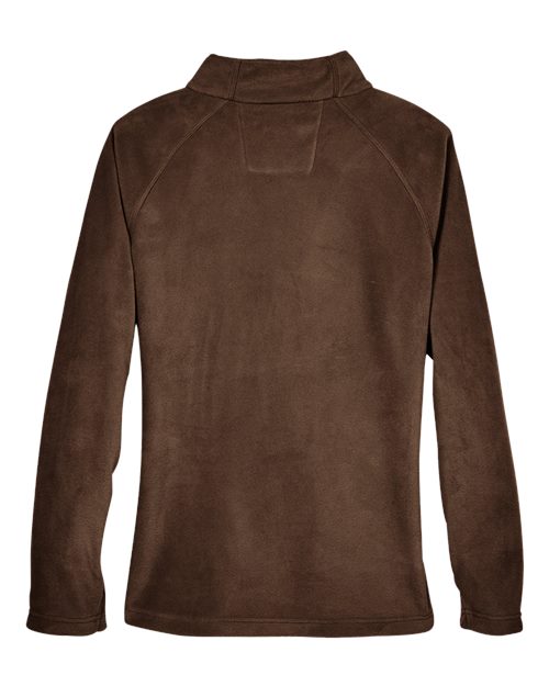 Women's Campus Microfleece Jacket - Sport Dark Brown Back