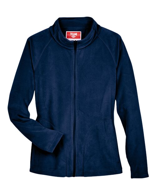 Women's Campus Microfleece Jacket - Sport Dark Navy Front