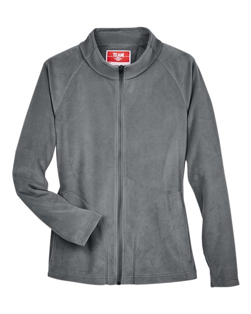 Women's Campus Microfleece Jacket - Sport Graphite Front