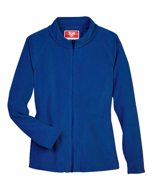 Women's Campus Microfleece Jacket - Sport Royal Front