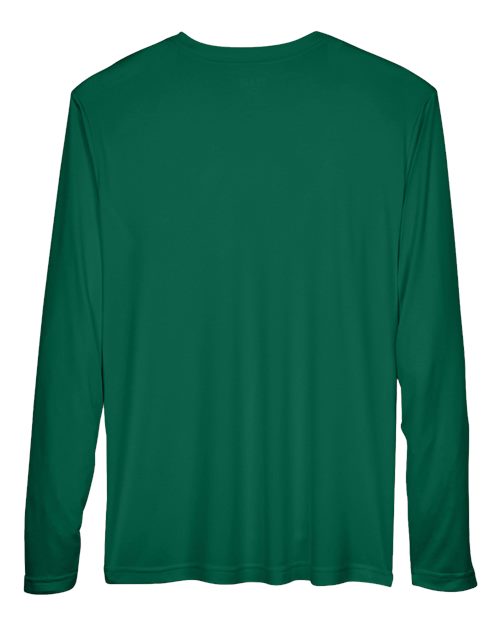 Men's Zone Performance Long Sleeve T-Shirt - Sport Forest Back