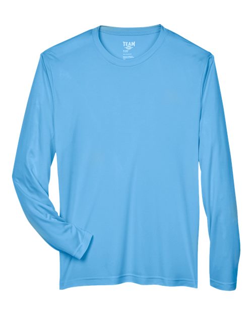 Men's Zone Performance Long Sleeve T-Shirt - Sport Light Blue Front