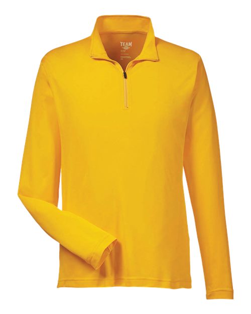 Men's Zone Performance Quarter-Zip Pullover - Sport Athletic Gold Front