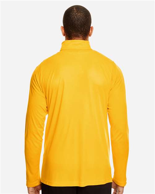 Men's Zone Performance Quarter-Zip Pullover - Sport Athletic Gold Back