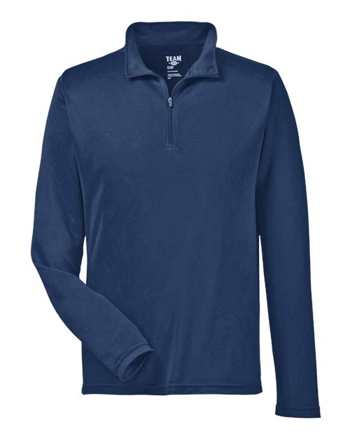 Men's Zone Performance Quarter-Zip Pullover - Sport Dark Navy Front