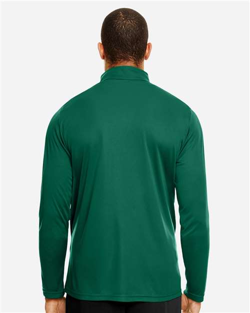 Men's Zone Performance Quarter-Zip Pullover - Sport Forest Back