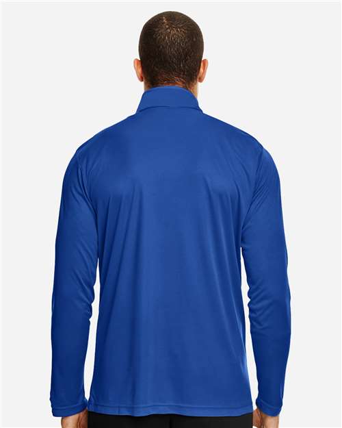 Men's Zone Performance Quarter-Zip Pullover - Sport Royal Back