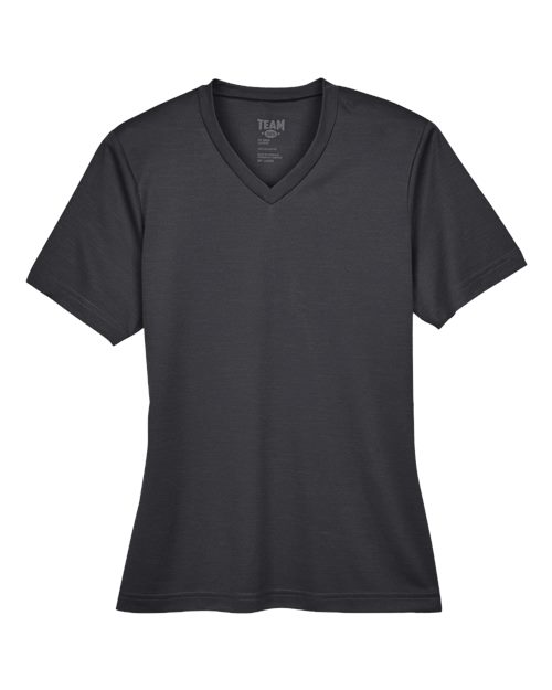 Women's Sonic Heather Performance T-Shirt - Black Heather Front